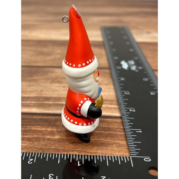 2008 HALLMARK ORNAMENT LPR3394 COOKIES & COCOA FOR SANTA BY JOANNE ESCHRICH - Picture 5 of 8